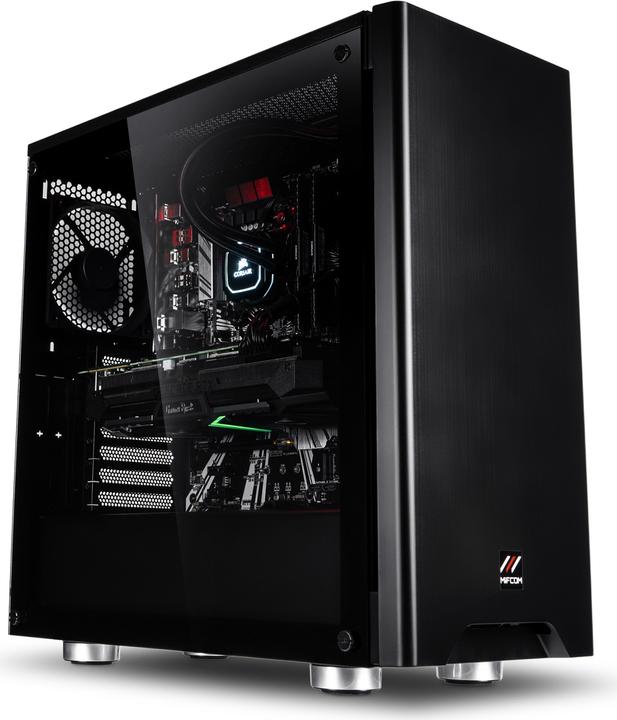 Actual product image Mifcom Savage (Intel Core i7-9700K, 16 GB, 500 GB, GeForce RTX 2070 Super)