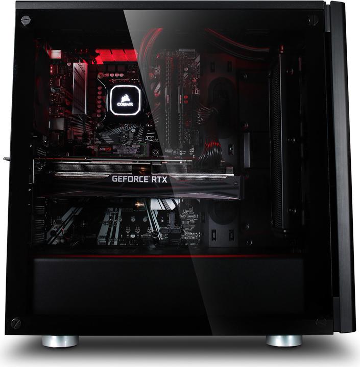 Produktbild Mifcom Savage RTX2080Ti Core i7 Advanced (Intel Core i7-9700K, 32 GB, 1000 GB, GeForce RTX 2080 Ti)