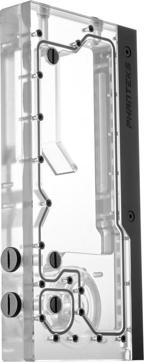 Actual product image Phanteks R260C reservoir - transparent acrylic backplate, for D5, ARGB LED