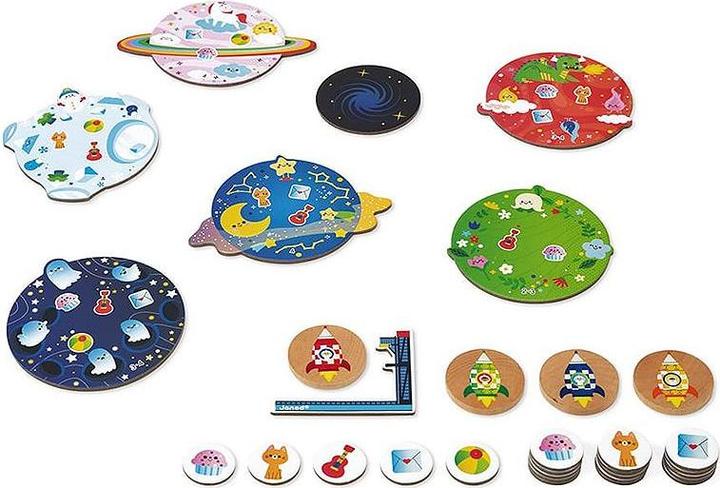 Actual product image Janod Game Fast Rocket (German, French, English, Italian)