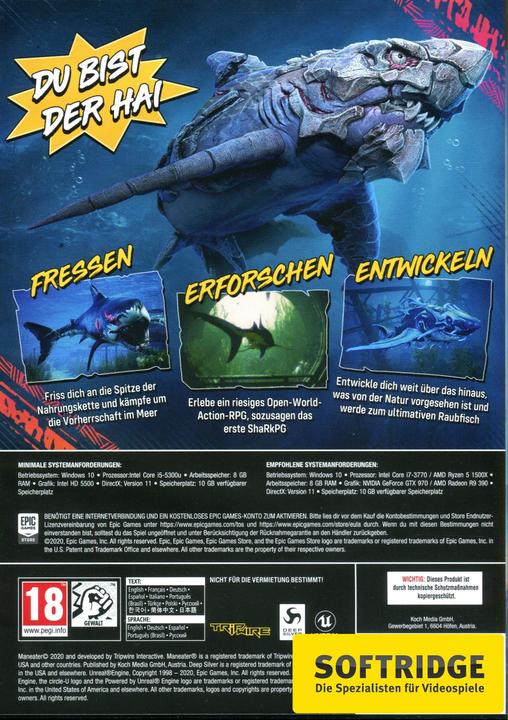 Produktbild Deep Silver Maneater - Day One Edition (PC, Multilingual)