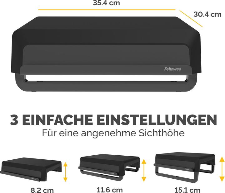 Image du produit Fellowes Support d'écran noir