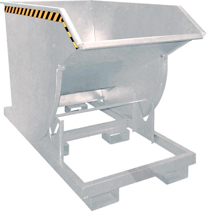 Actual product image eurokraft pro Tipping container, narrow version (1000 l)