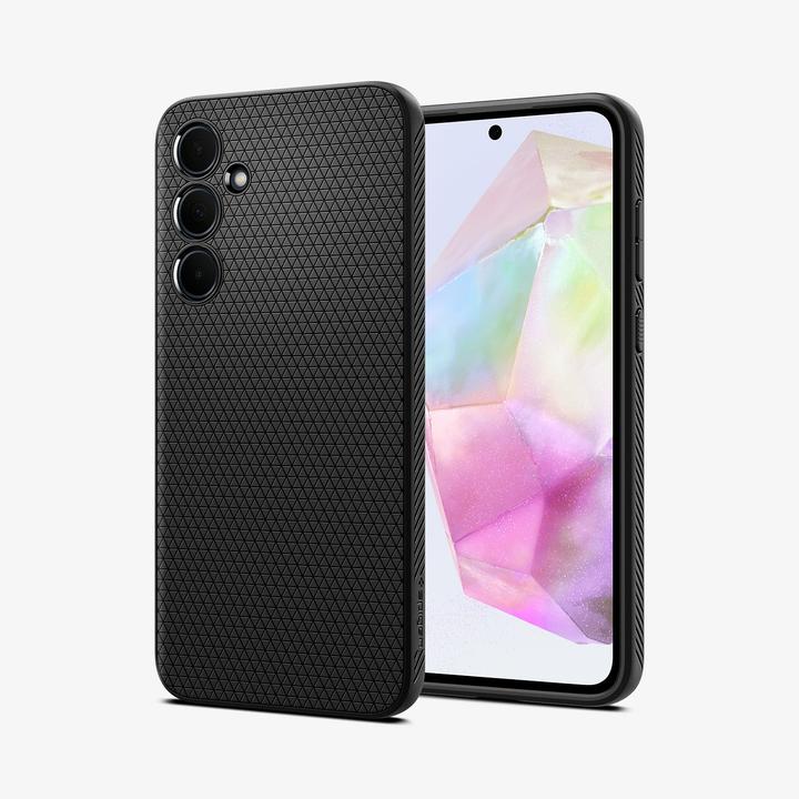 Produktbild Spigen Liquid Air Sam A35 5G czarny/matte black ACS07519 (Samsung Galaxy A35)