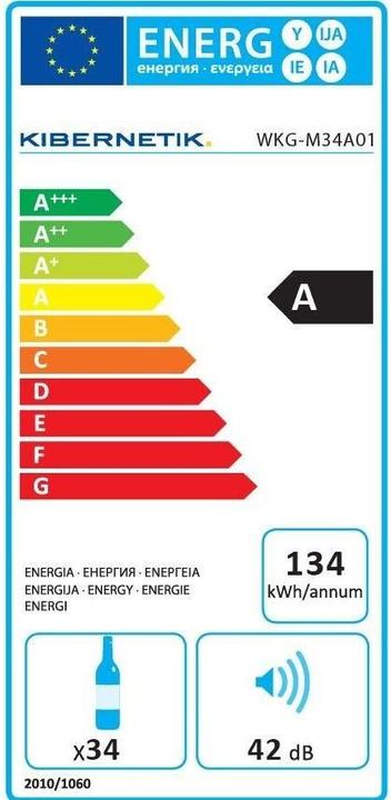 Energie-Label Kibernetik M34a01