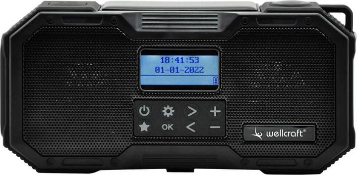 Produktbild Wellcraft DAB/FM Notfall-Radio (FM, DAB+, Bluetooth)