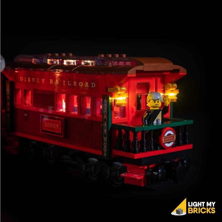 Produktbild Light my bricks LED Licht Set für LEGO Disney Zug mit Bahnhof