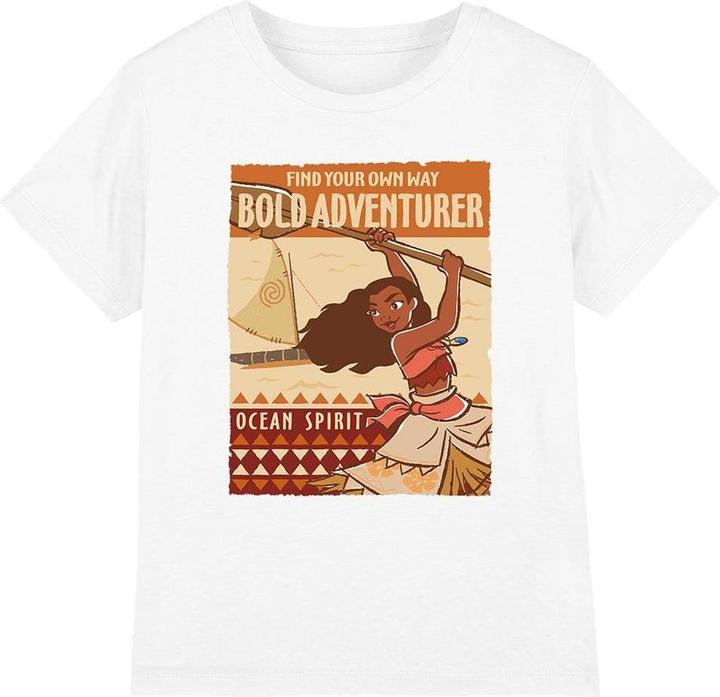 Immagine prodotto Moana Bold Adventurer Maglietta Bambini (116)