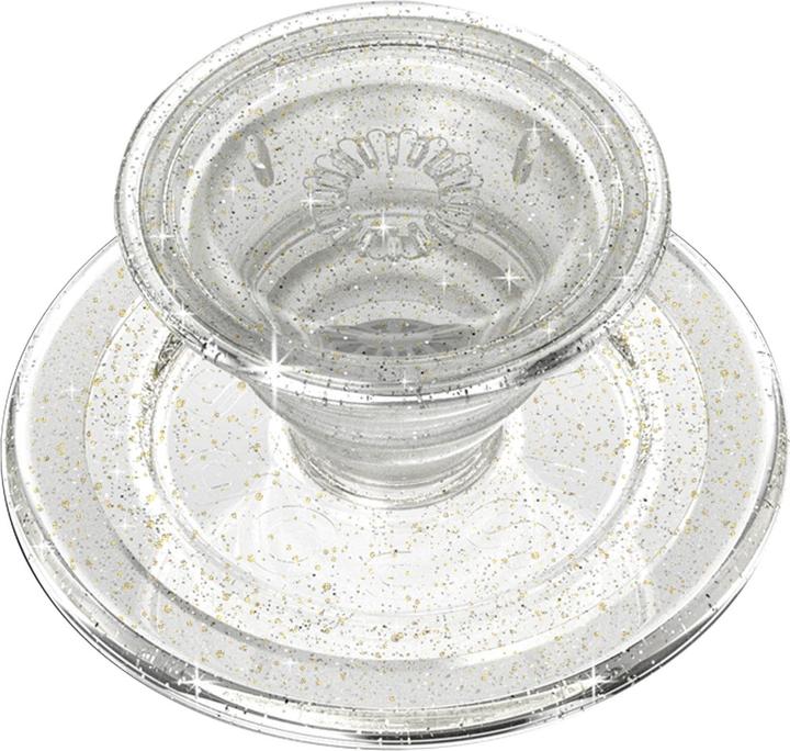 Image du produit PopSockets PopGrip pour MagSafe Clear Glitter