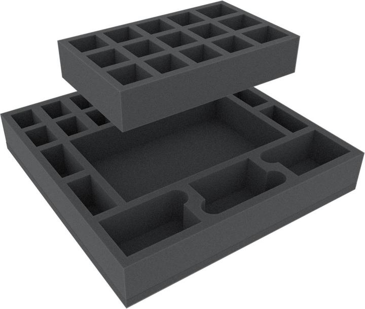 Feldherr FH56056 - Foam Tray Set for Zombicide: Black Plague, Board Game Box