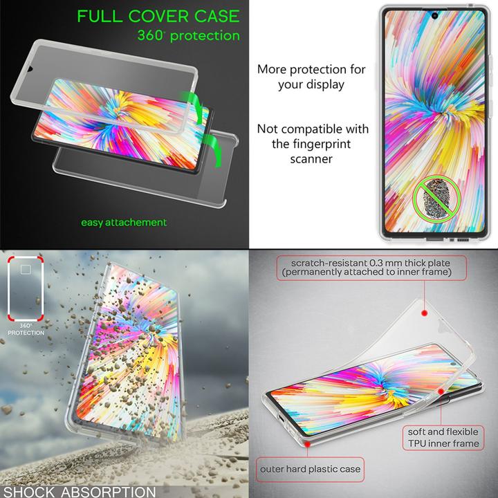 Immagine prodotto Nalia Custodia per cellulare a 360 gradi (Samsung Galaxy S10 Lite)
