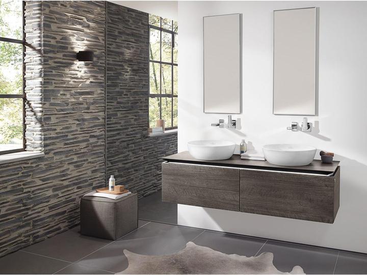 Actual product image Villeroy & Boch Countertop washbasin Artis 43 cm round white with coating 417943R1 (430 mm, 430 mm)
