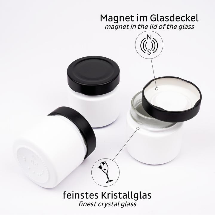 Actual product image Silwy Delicatessen magnetic jar set, 125 ml (0.13 l)