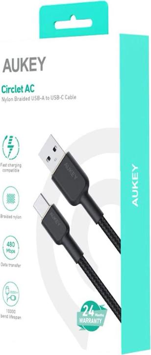 Immagine prodotto Aukey USB A - USB C (1.80 m, USB 3.1)