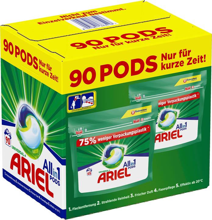 Produktbild Ariel All-in-1 (90 Waschgänge, Pods)
