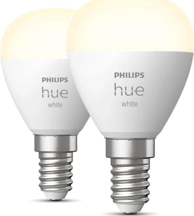 Immagine prodotto Philips Hue Tonalità Bianco Lucentezza (E14, 5.70 W, 470 lm, 2 x, G)