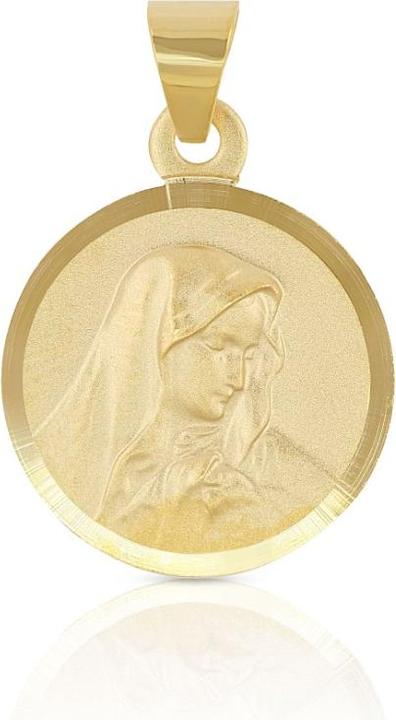 Muau Medaille Dolorosa (750/18K Gelbgold)