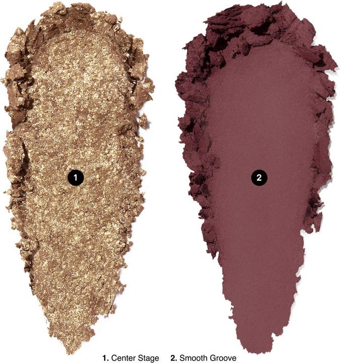 Actual product image Bobbi Brown Luxe Eye Shadow Duo Dancefl.Glam (Supernova, Midnight Toast, Frosted, Make a toast, Rich mat, Rich Lustre, Dancefloor Glam, Dream Gleam)