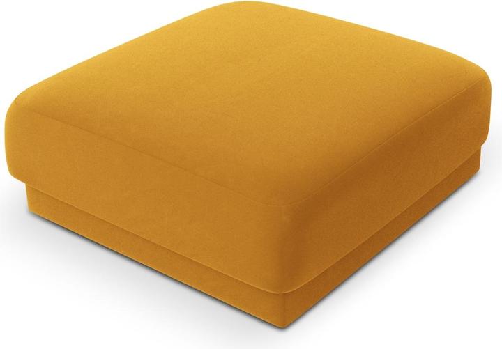 Image du produit Micadoni Bouclé Pouf, "Miley", 1 Place, 90x90x40Fabriqué en Europe (Tabouret rembourré)