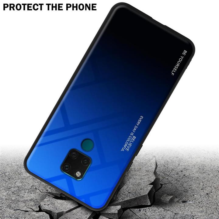 Productafbeelding Cadorabo TPU 2 kleuren glasdekking (Huawei Mate 20)