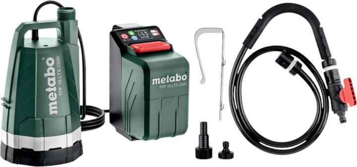 Actual product image Metabo TPF 18 LTX 2200 (Garden pump, Rain barrel pump, Clear water pump, Basement pump)