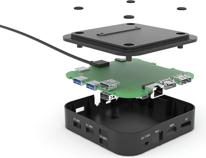 Immagine prodotto i-tec Docking station USB-C HDMI DP (USB-C, 3 Porti)