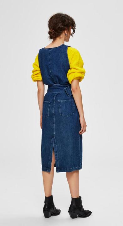 Produktbild Selected Femme Taillengürtel Jeanskleid (38)