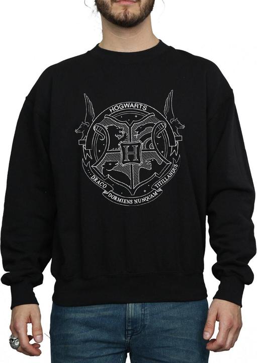 Actual product image Mens Hogwarts Seal Sweatshirt (L)
