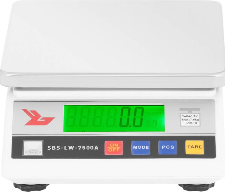 Actual product image Steinberg Precision Scale - 7,500 g / 0.1 g - LCD
