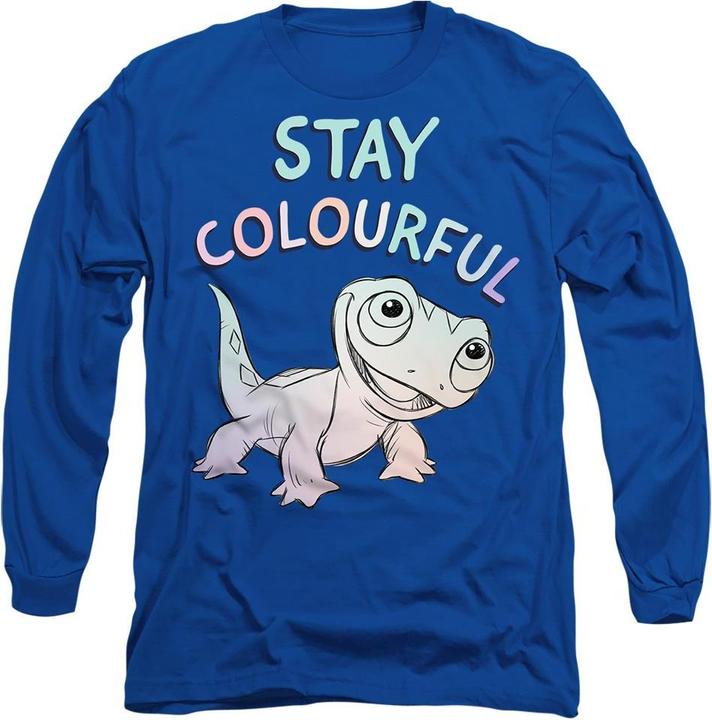 Actual product image Disney Frozen Unisex Adult Stay Colourful Bruni T-Shirt (XXL)