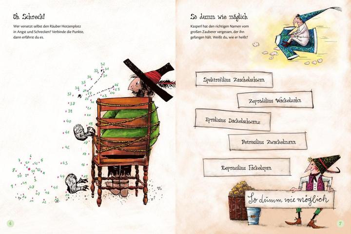 Image du produit Mein grosses Räuber Hotzenplotz-Rätselbuch (Allemand, Otfried Preussler, Mathias Weber, 2018)