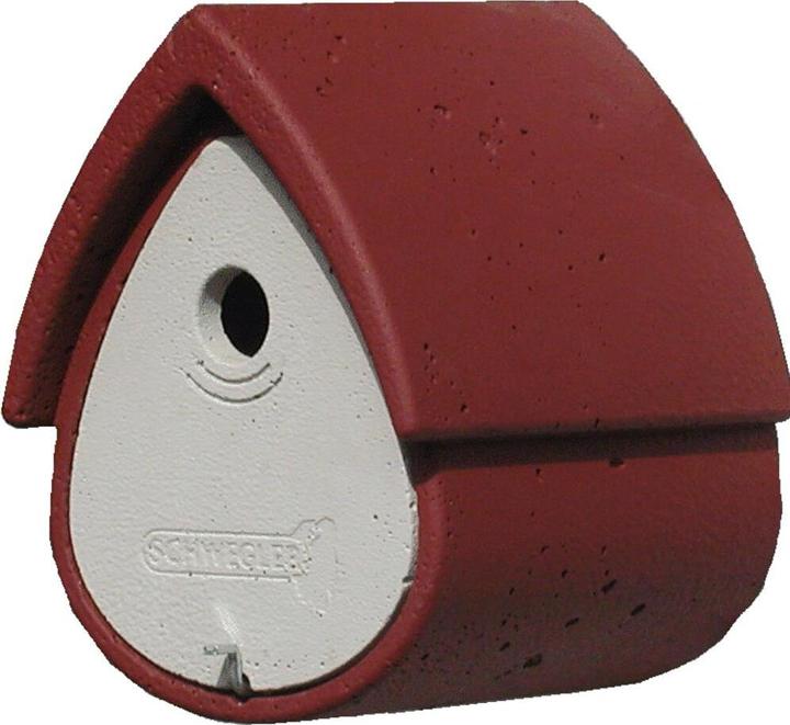 Image du produit Schwegler 00155/9 Nichoir Résidence pour mésanges 1 MR 27 x 19 x 23, rouge / gris