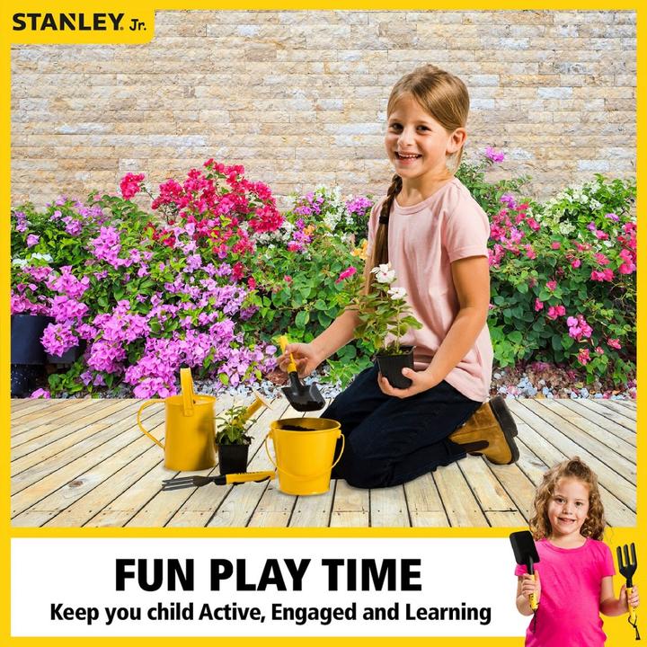 Actual product image Stanley Jr Garden tools set