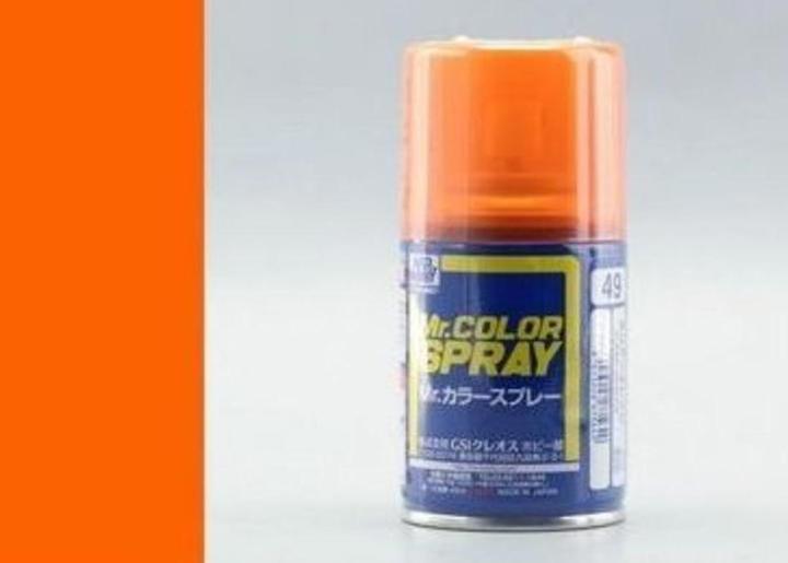 Image du produit Mr.Hobby Mr Hobby -Gunze Mr Color Spray (100 ml) Clear Orange