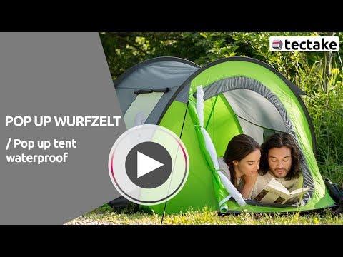 Produktbild tectake Pop-Up (Wurfzelt, 1.50 kg, 2 Personen)