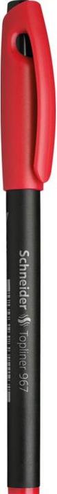 Actual product image Schneider Fineliner Topliner 967 (Red, 1 x)