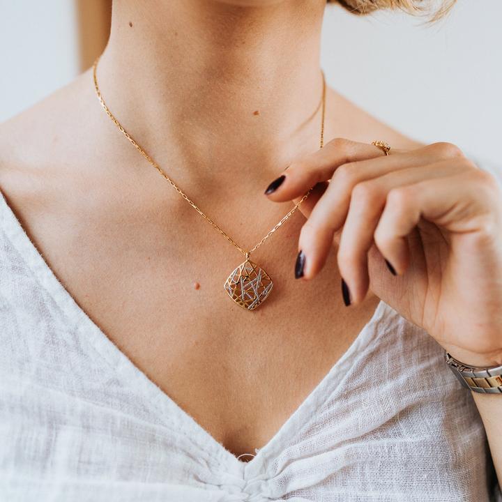 Actual product image Julie Julsen Pavé necklace (Silver 925)