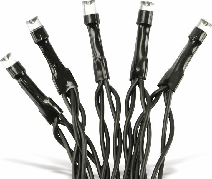 Actual product image Nampook ŁAŃCUCH LED 192L CIEPŁY na baterie 14,5m +8FUNKCJI,TIMER 3x AA 1,5V (14.50 m)