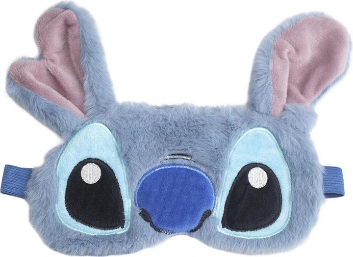 Stitch Schlafmasken-Stickerei, blau (Schlafmaske)
