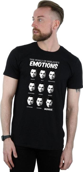 Actual product image Dam Mens Emotions Sheldon Cotton T-Shirt (3XL)