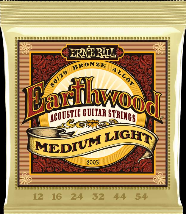 Ernie Ball Earthwood Medium Light (6 x, Gitarre, 0.05")