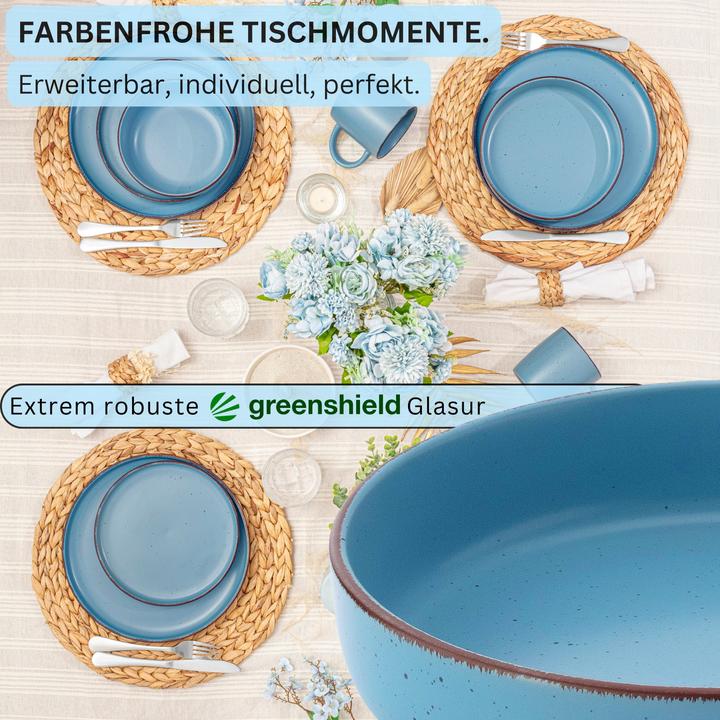 Actual product image Sänger Pastaschalen Set Bombay Saphir (4 x, 20.50 cm)