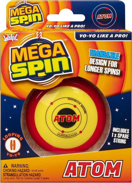 Actual product image Wicked Mega Spin Atom Yo-Yo