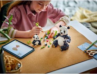 Immagine prodotto LEGO Wilde Tiere: Pandafamilie (31165, LEGO Creator 3-in-1)
