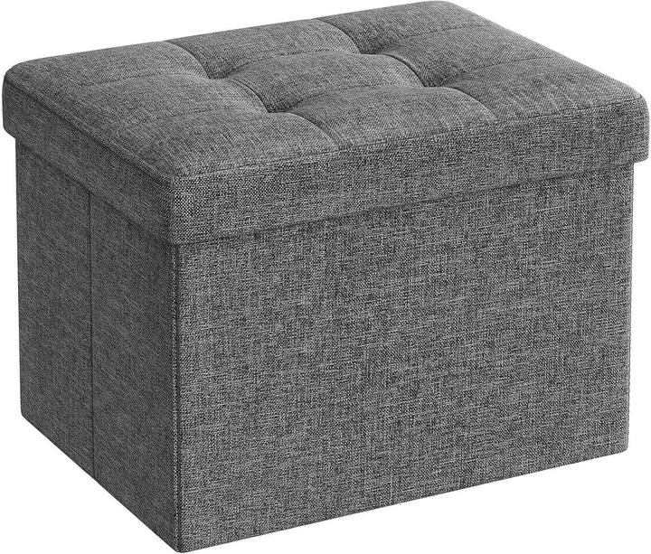 Songmics Sitztruhe Ottomane mit Stauraum 40 x 31 cm (40 cm)