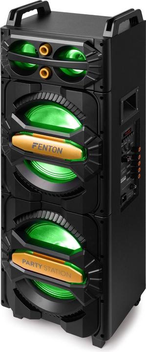 Image du produit Fenton Party speaker - LIVE2102 Partystation met Bluetooth en lichteffecten - Met (Actif)