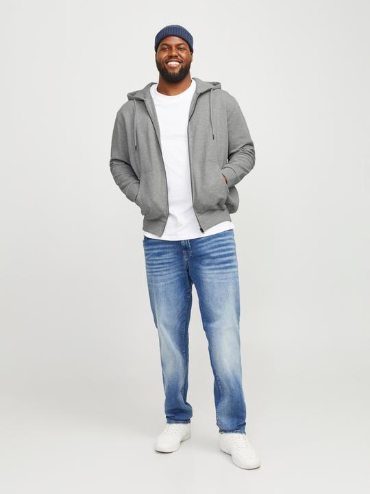 Produktbild Jack & Jones Durchgehender Reissverschluss Plus Size Hoodie (XXL, 4XL)