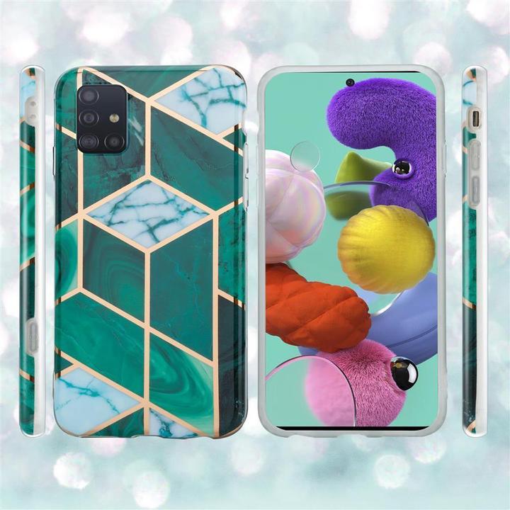 Image du produit Cadorabo Couverture IMD TPU Marbre coloré (Samsung Galaxy A51 5G)