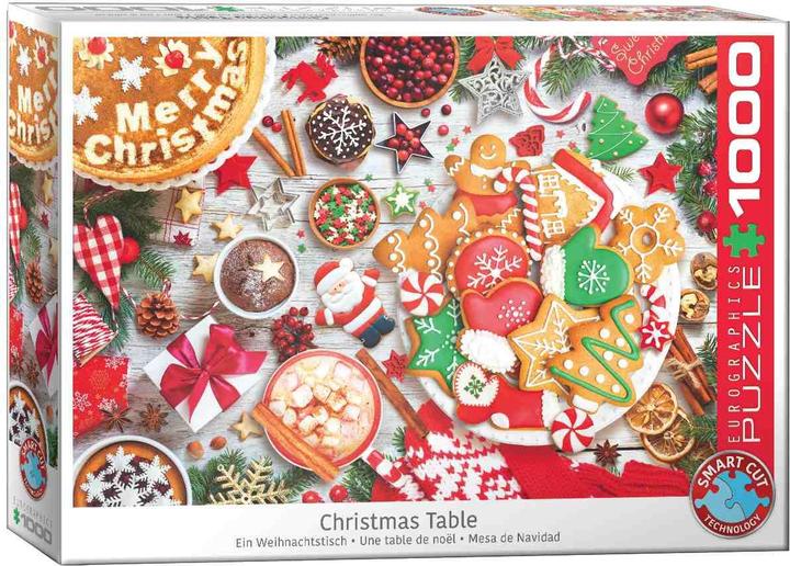 Actual product image Eurographics A Christmas table (1000 pieces)