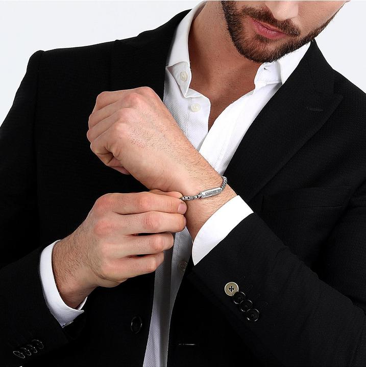 Produktbild Maserati Steel Armband (22 cm, Edelstahl)